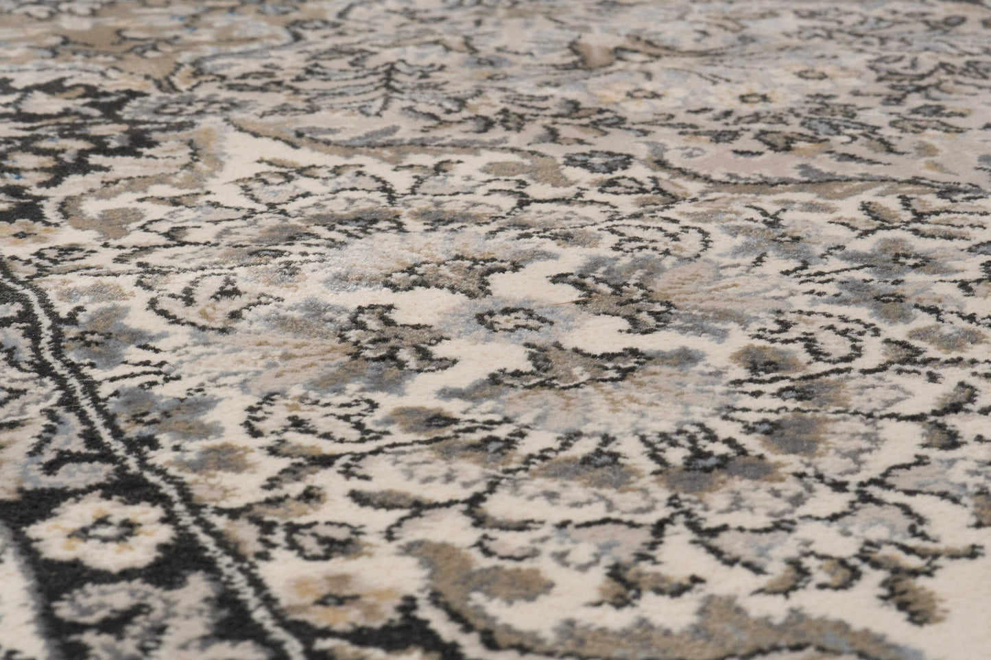 Ancient Garden 57008-9696 Cream/Grey Area Rug