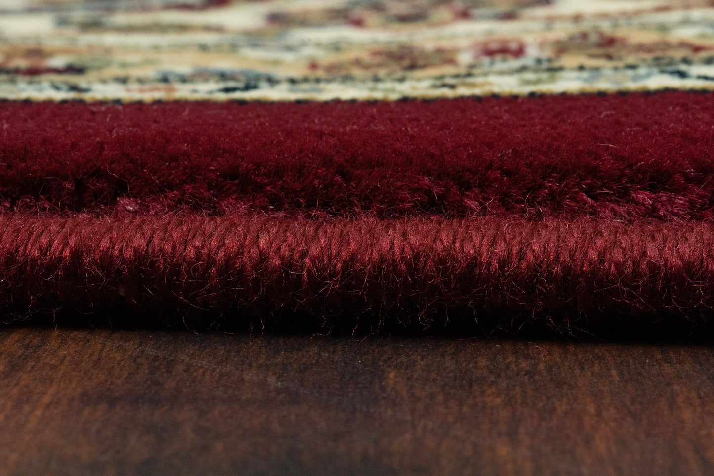 Ancient Garden 57011-1414 Red/Ivory Area Rug