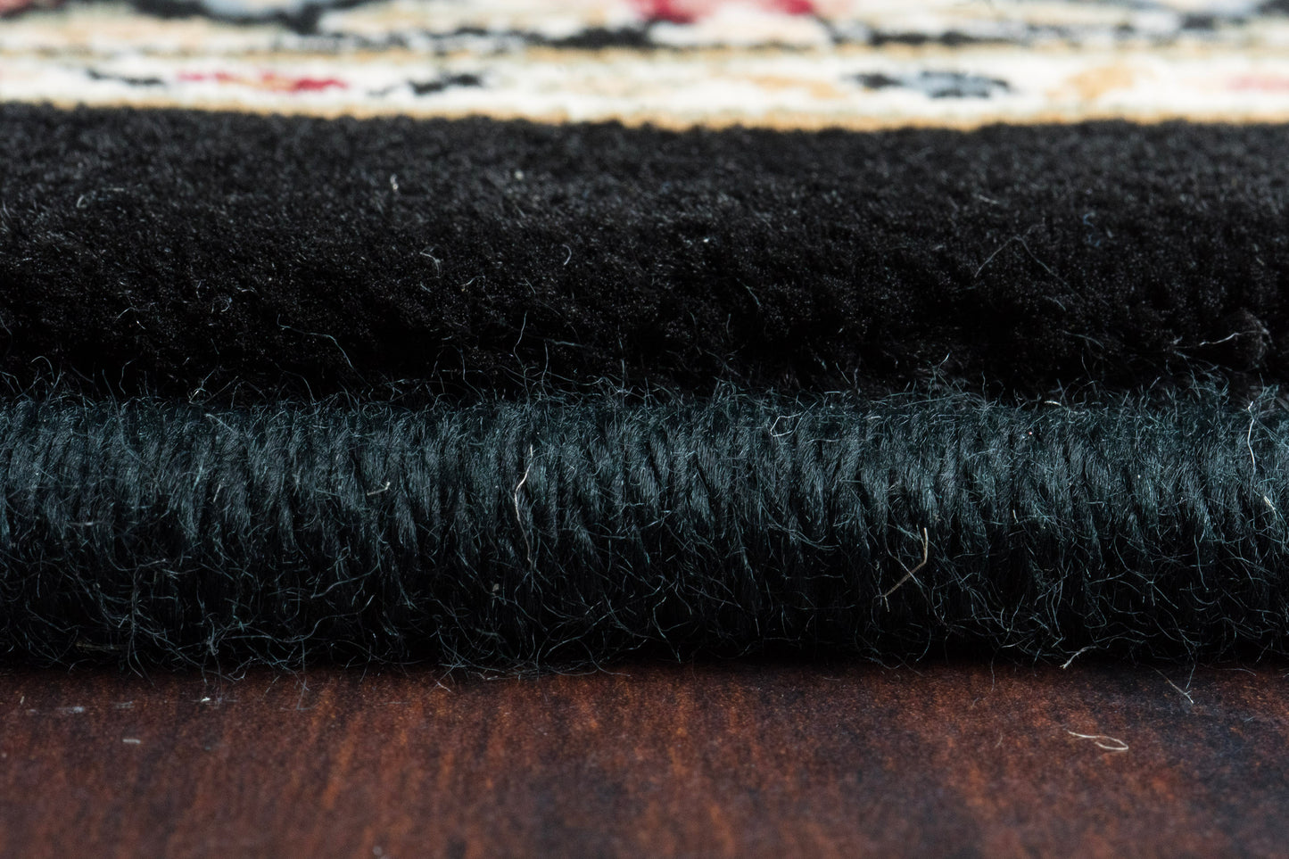 Ancient Garden 57011-3263 Black/Ivory Area Rug