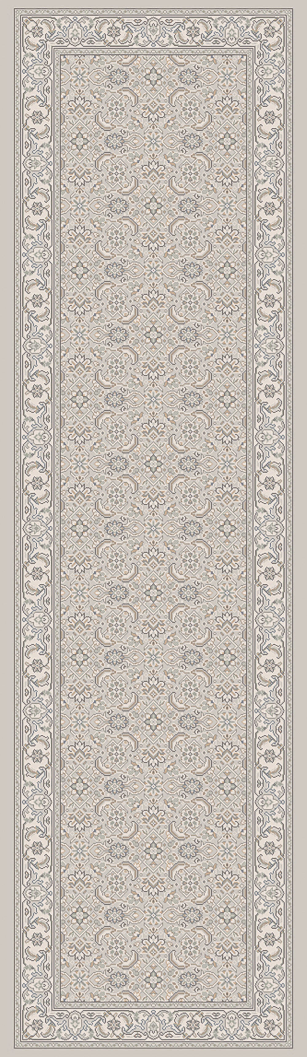Ancient Garden 57011-9666 Soft Grey/Cream Area Rug