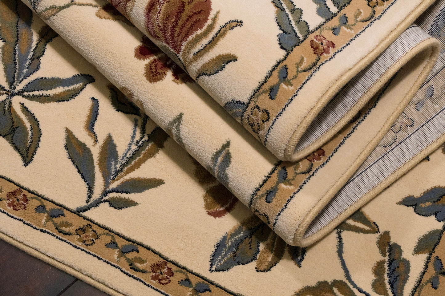 Ancient Garden 57084-6464 Ivory Area Rug