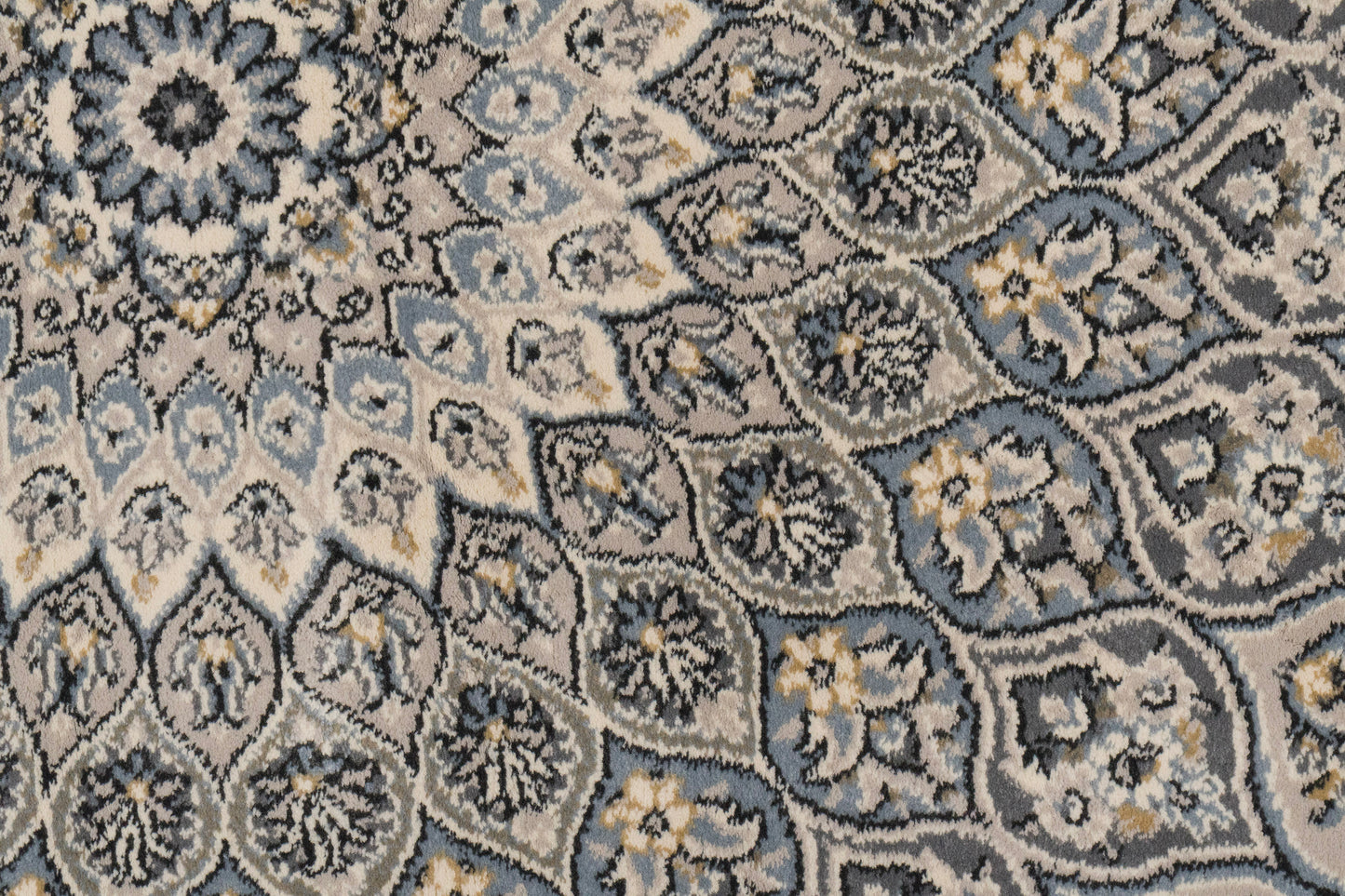 Ancient Garden 57090-6666 Cream/Grey Area Rug