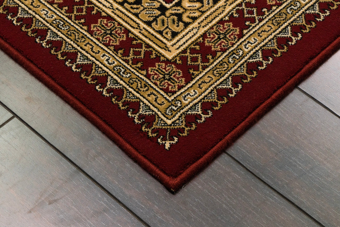 Ancient Garden 57102-1293 Red/Beige Area Rug