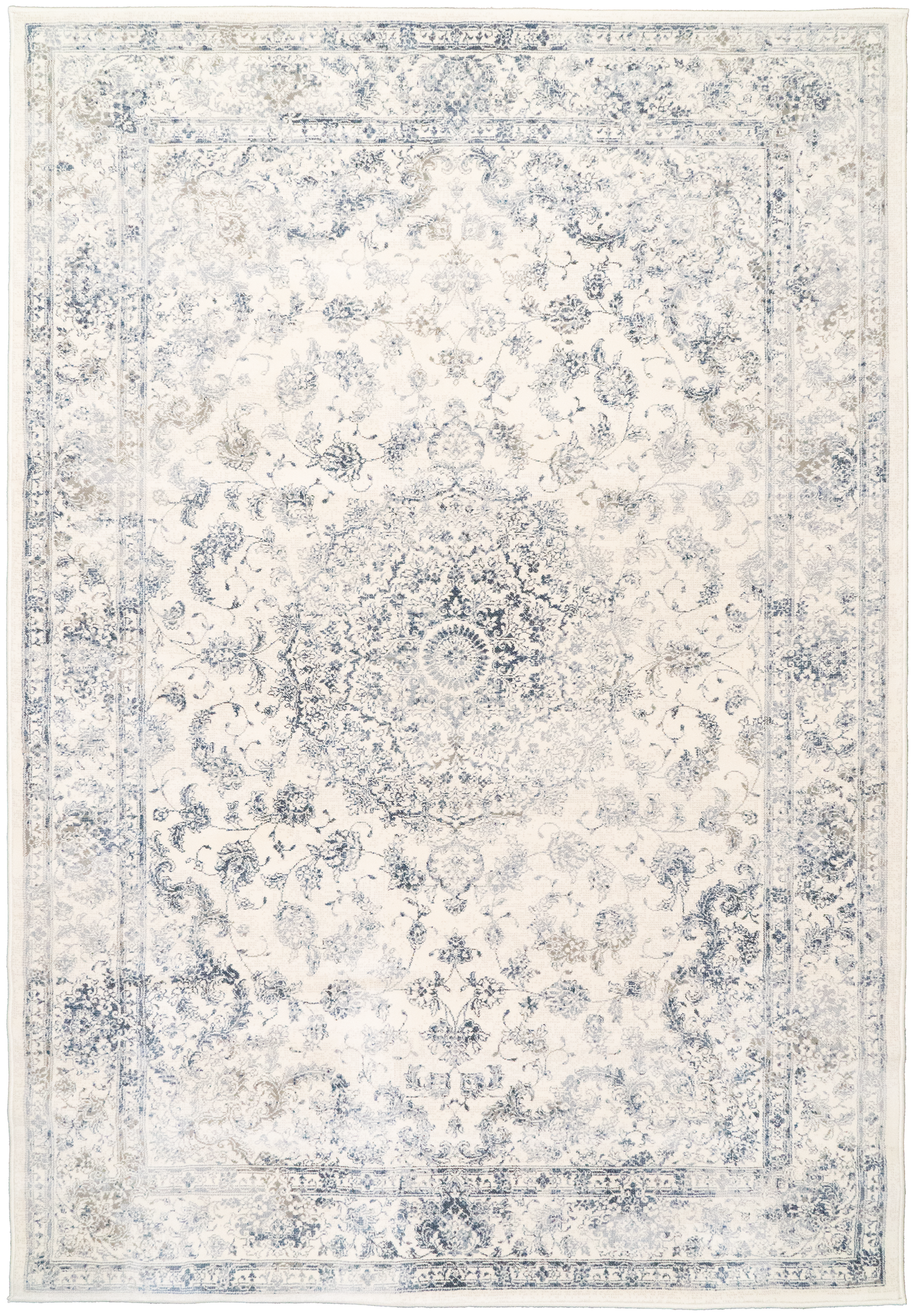 Ancient Garden 57109-6666 Cream Area Rug