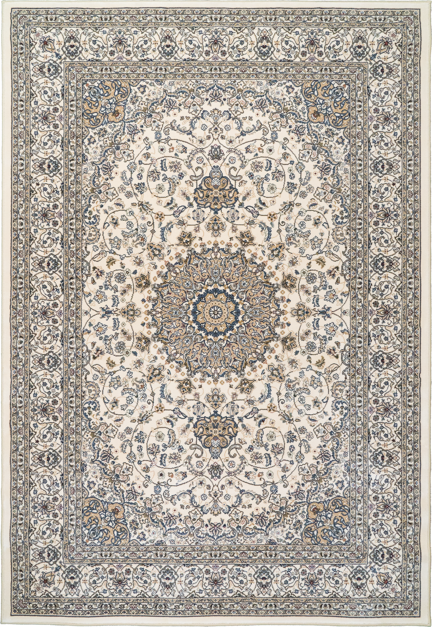 Ancient Garden 57119-6464 Ivory Area Rug