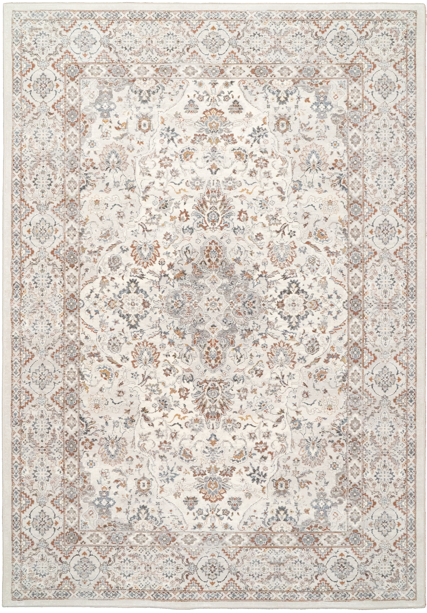 Ancient Garden 57275-6295 Cream/Beige Area Rug