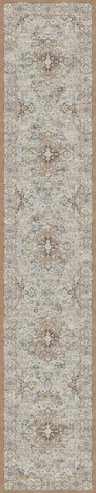 Ancient Garden 57275-9285 Beige/Multi Area Rug