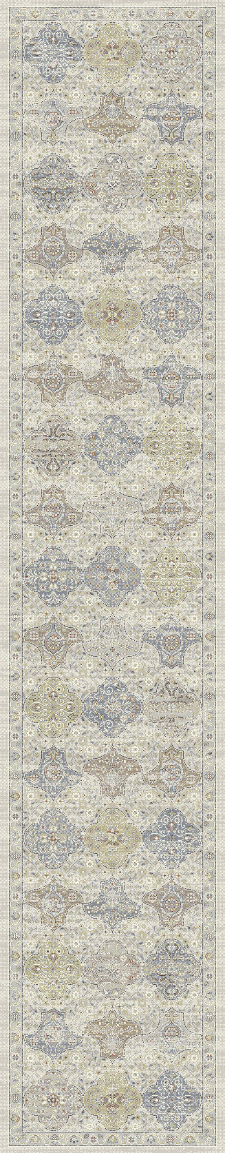 Ancient Garden 57279-9295 Cream/Multi Area Rug