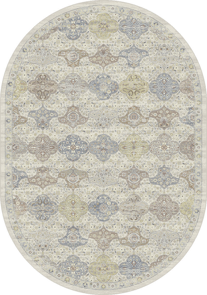 Ancient Garden 57279-9295 Cream/Multi Area Rug