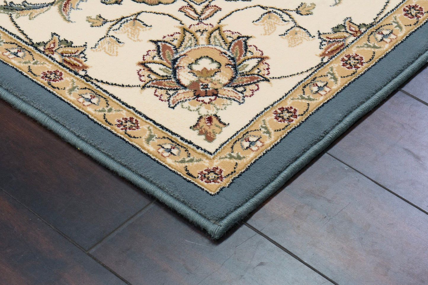 Ancient Garden 57365-5464 Light Blue/Ivory Area Rug
