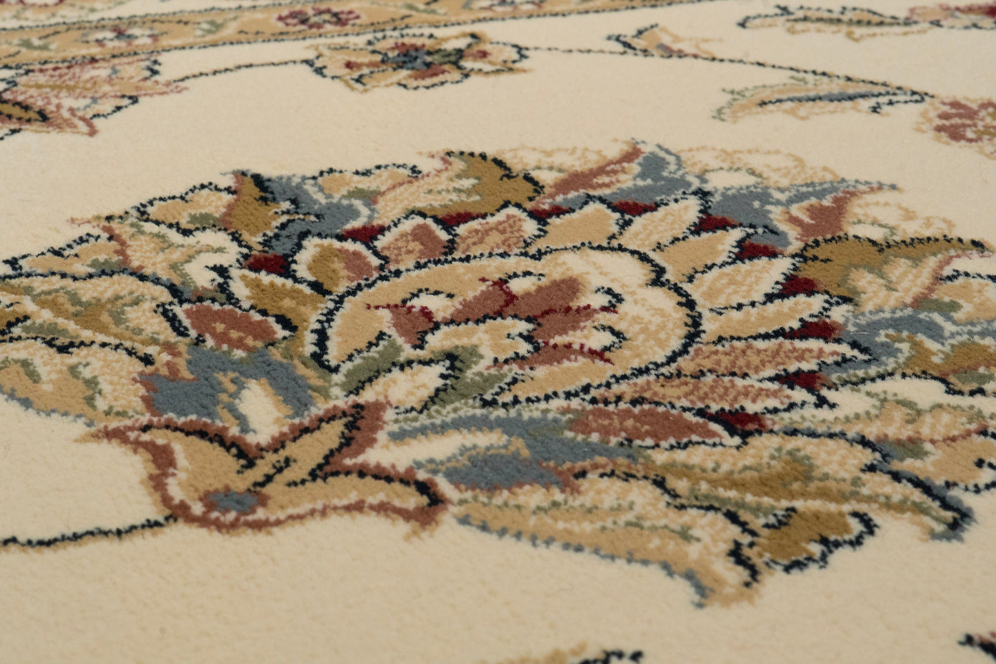 Ancient Garden 57365-6464 Ivory Area Rug
