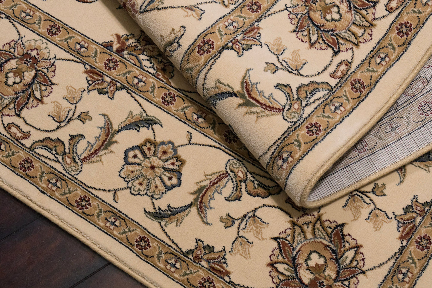 Ancient Garden 57365-6464 Ivory Area Rug
