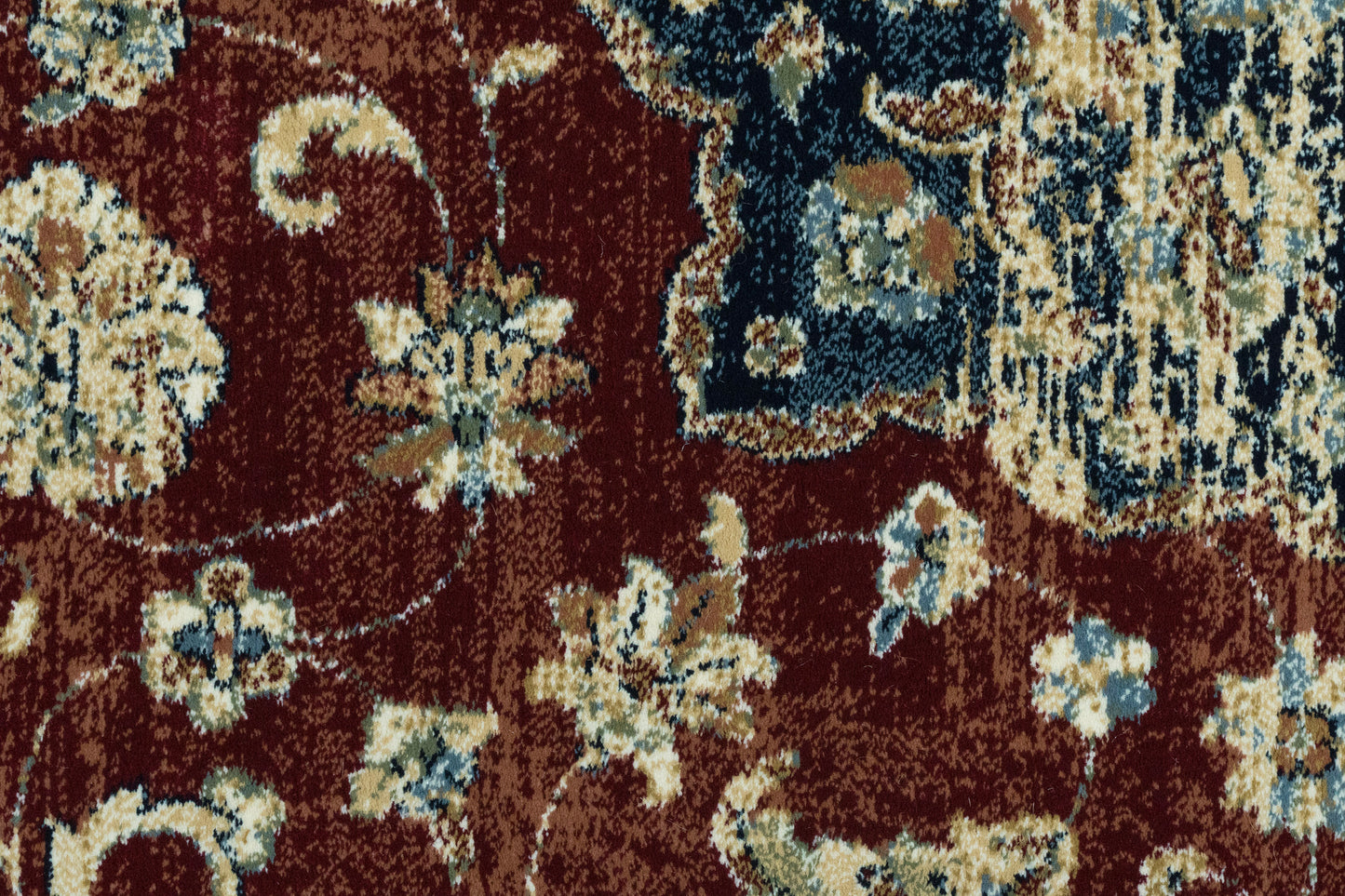 Ancient Garden 57559-1464 Red/Ivory Area Rug