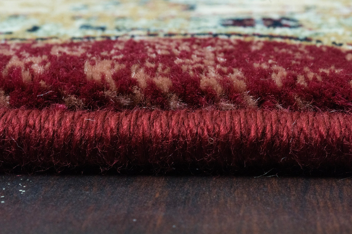 Ancient Garden 57559-1464 Red/Ivory Area Rug