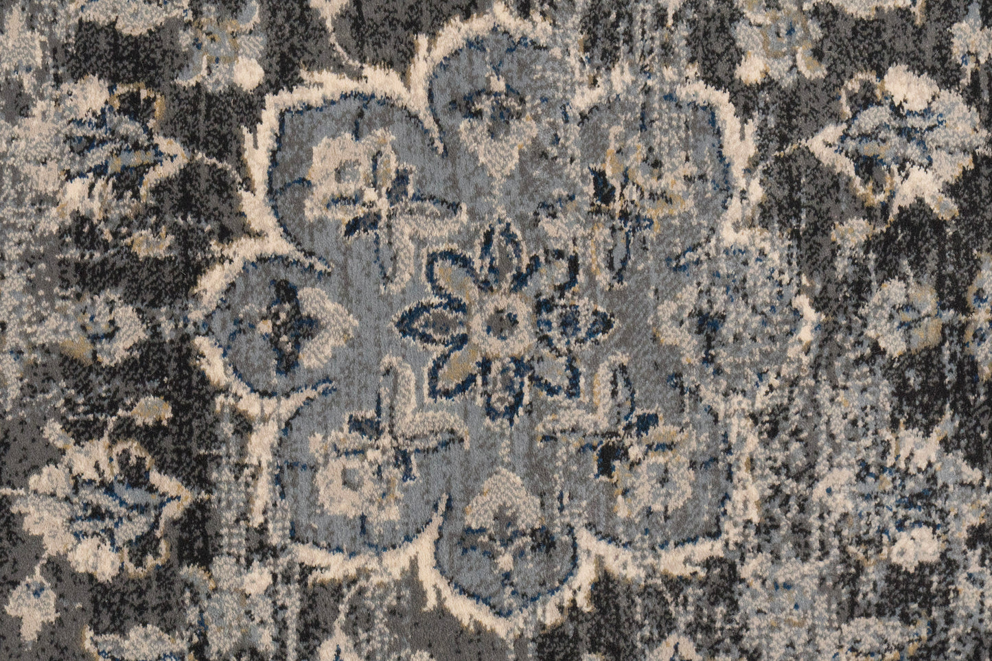 Ancient Garden 57559-9656 Silver/Grey Area Rug