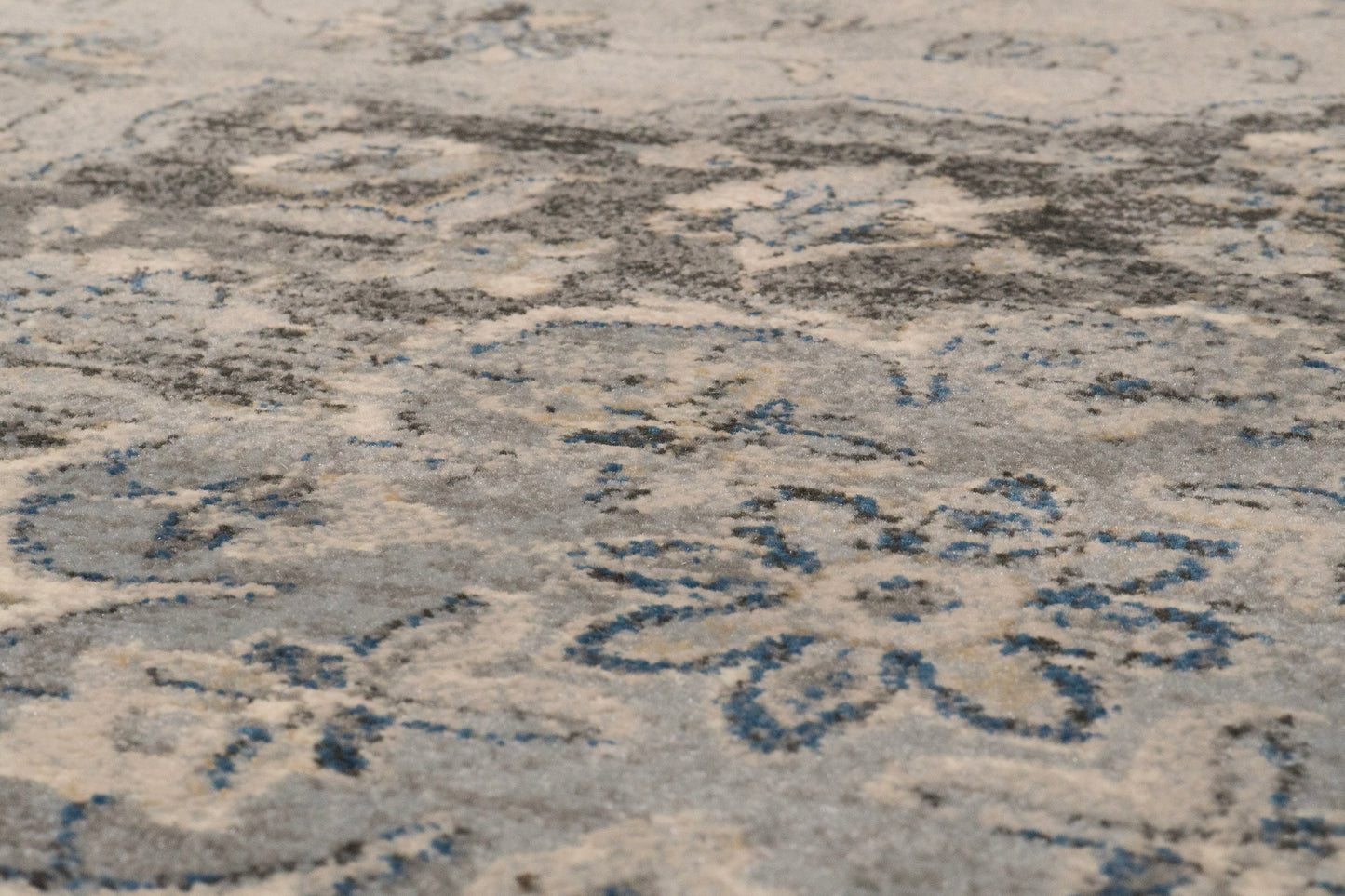 Ancient Garden 57559-9656 Silver/Grey Area Rug