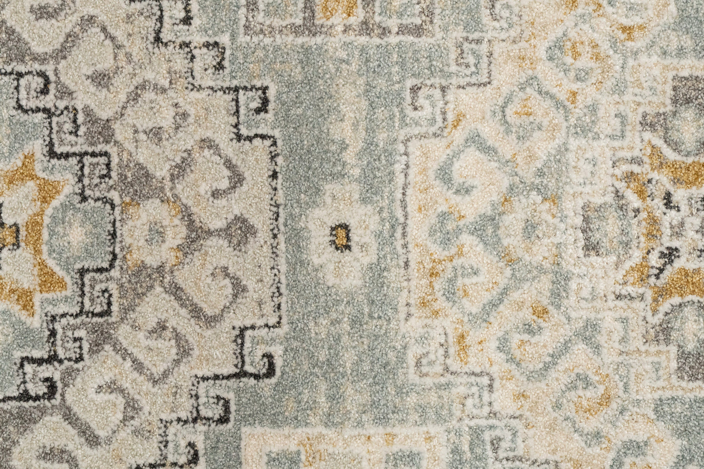 Annalise 7607-581 Blue/Beige/Cream Area Rug