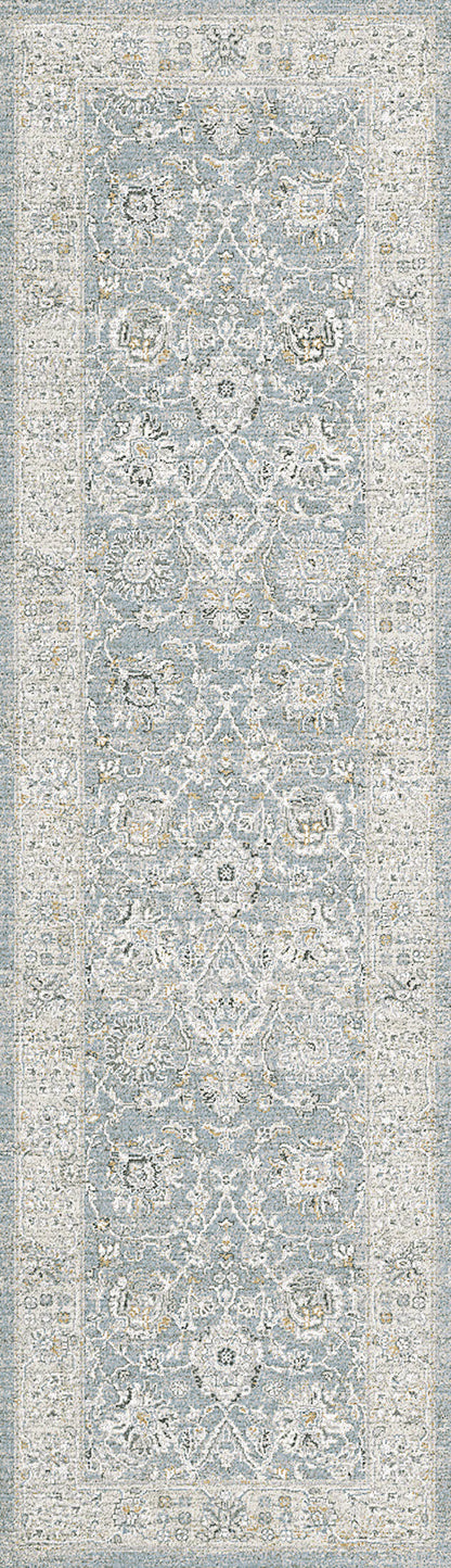 Annalise 7604-580 Blue/Beige Area Rug