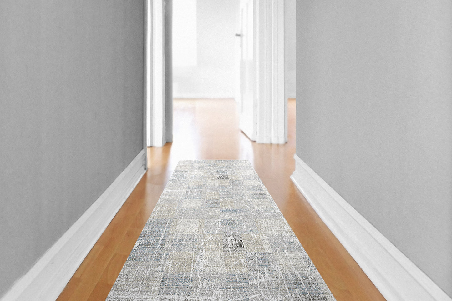 Annalise 7610-989 Grey/Beige/Charcoal Area Rug