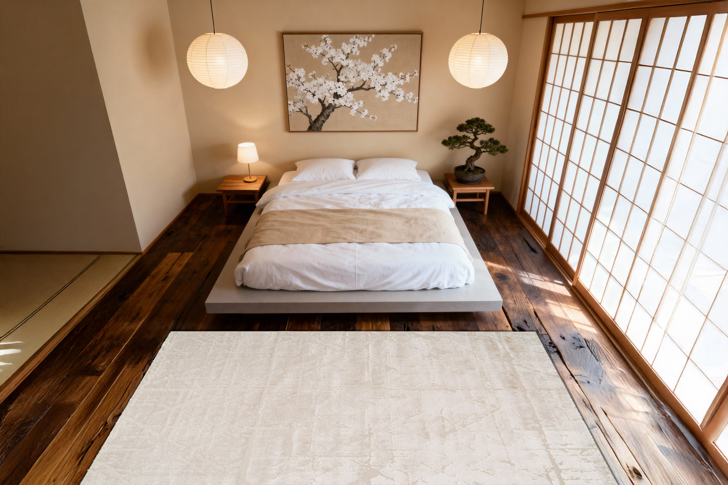 Arten 3750-190 Cream/Grey Area Rug