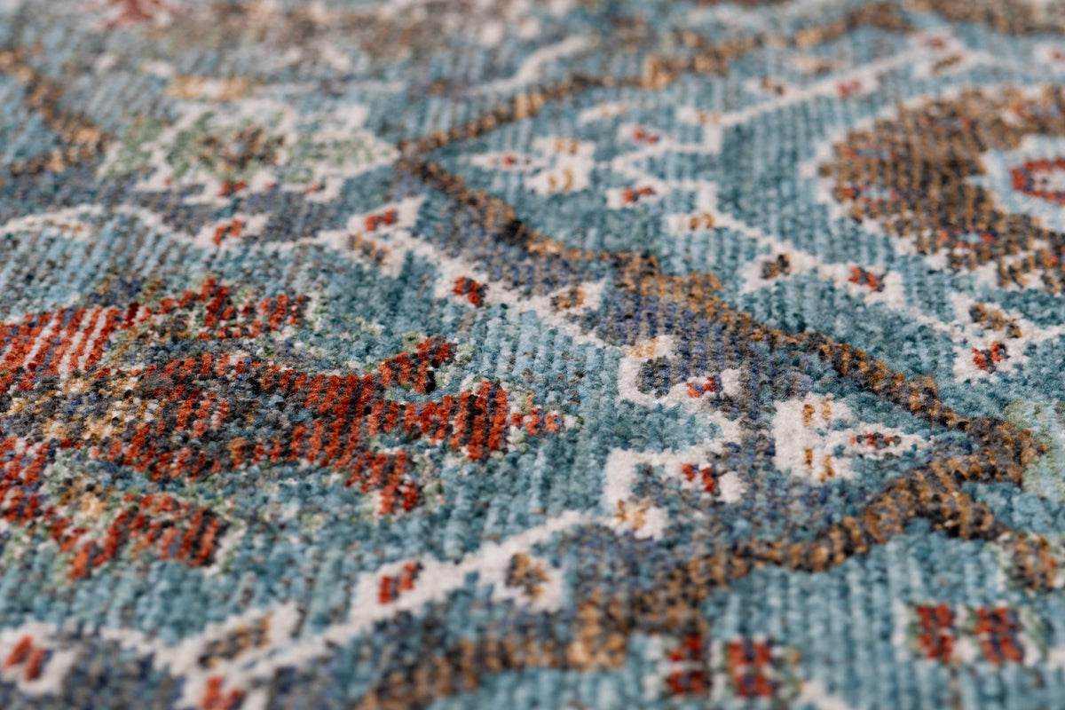 Atlanta 11764-539 Blue/Red/Multi Area Rug