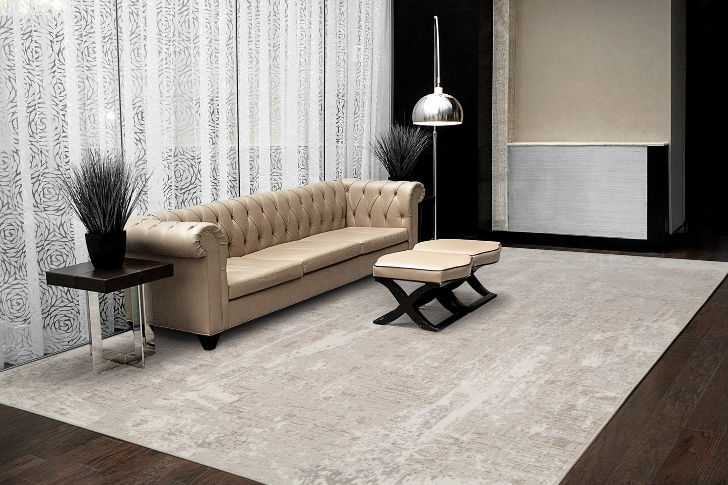Atlas 2570-810 Beige/Ivory Area Rug