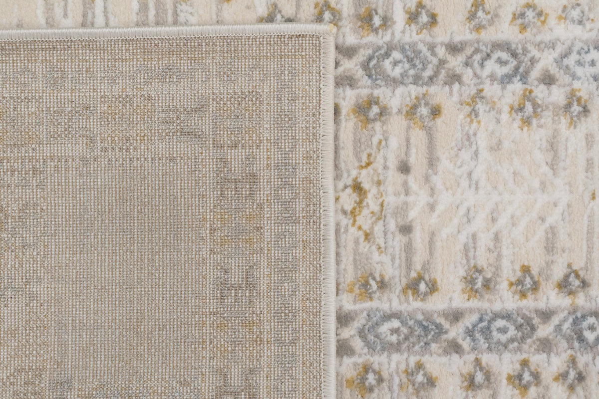 Azure 12583-189 Ivory/Beige/Grey Area Rug