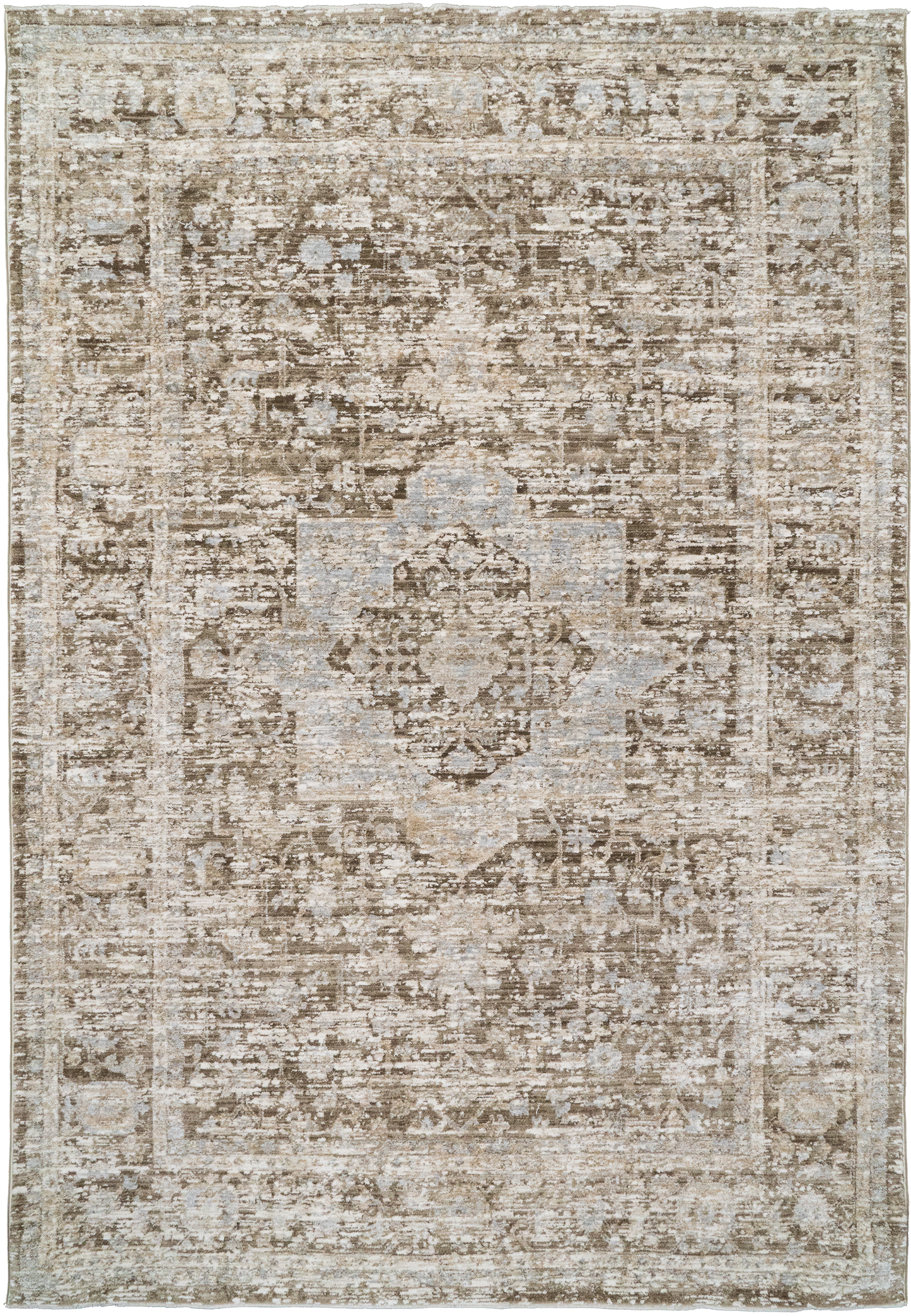 Bliss 17580-890 Beige/Grey Area Rug