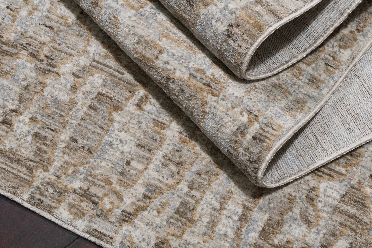 Bliss 17582-980 Grey/Beige Area Rug