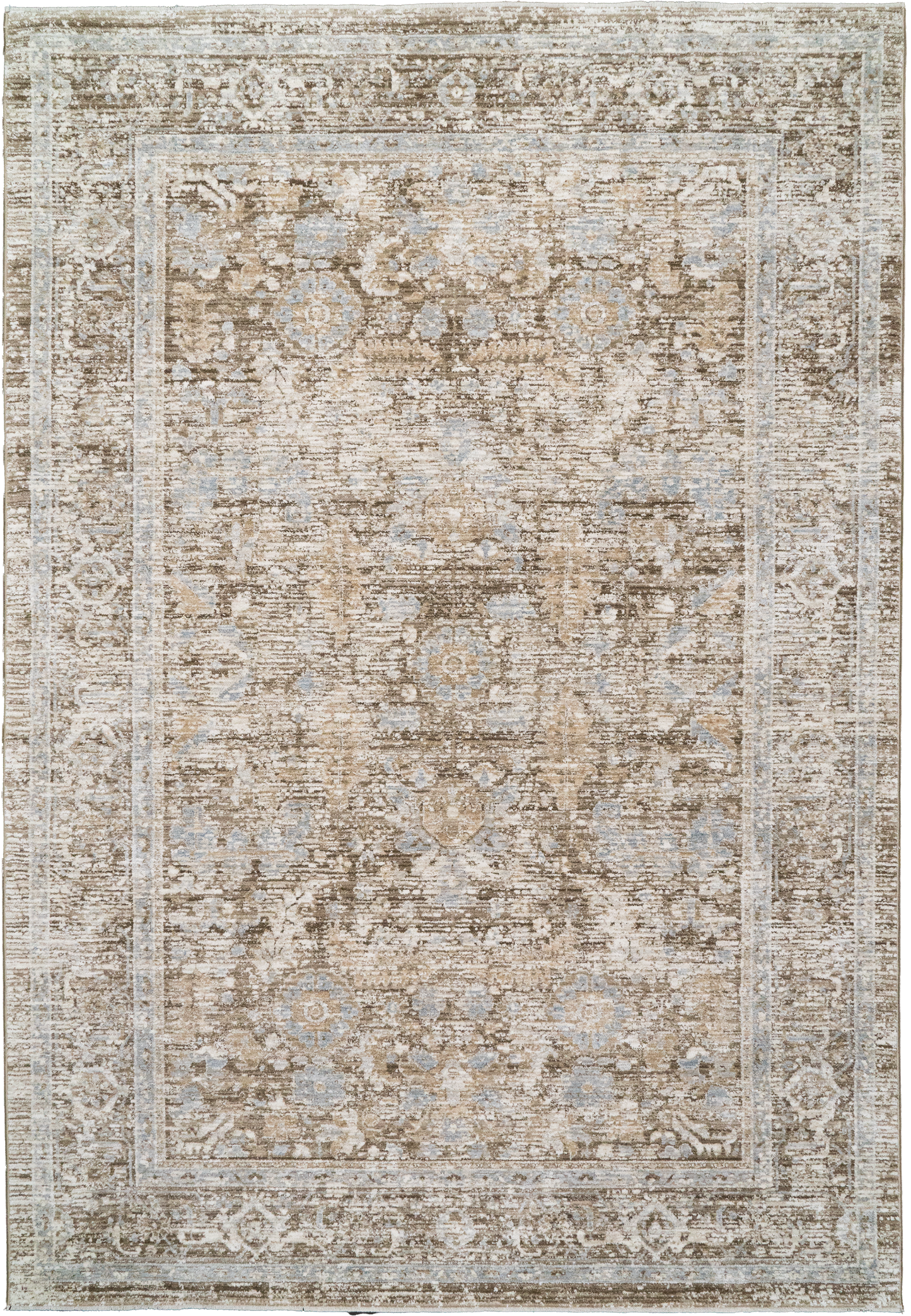 Bliss 17587-890 Beige/Grey Area Rug