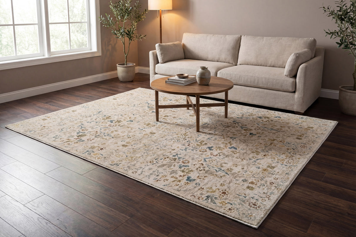 Bloomfield 19601-199 Cream/Multi Area Rug