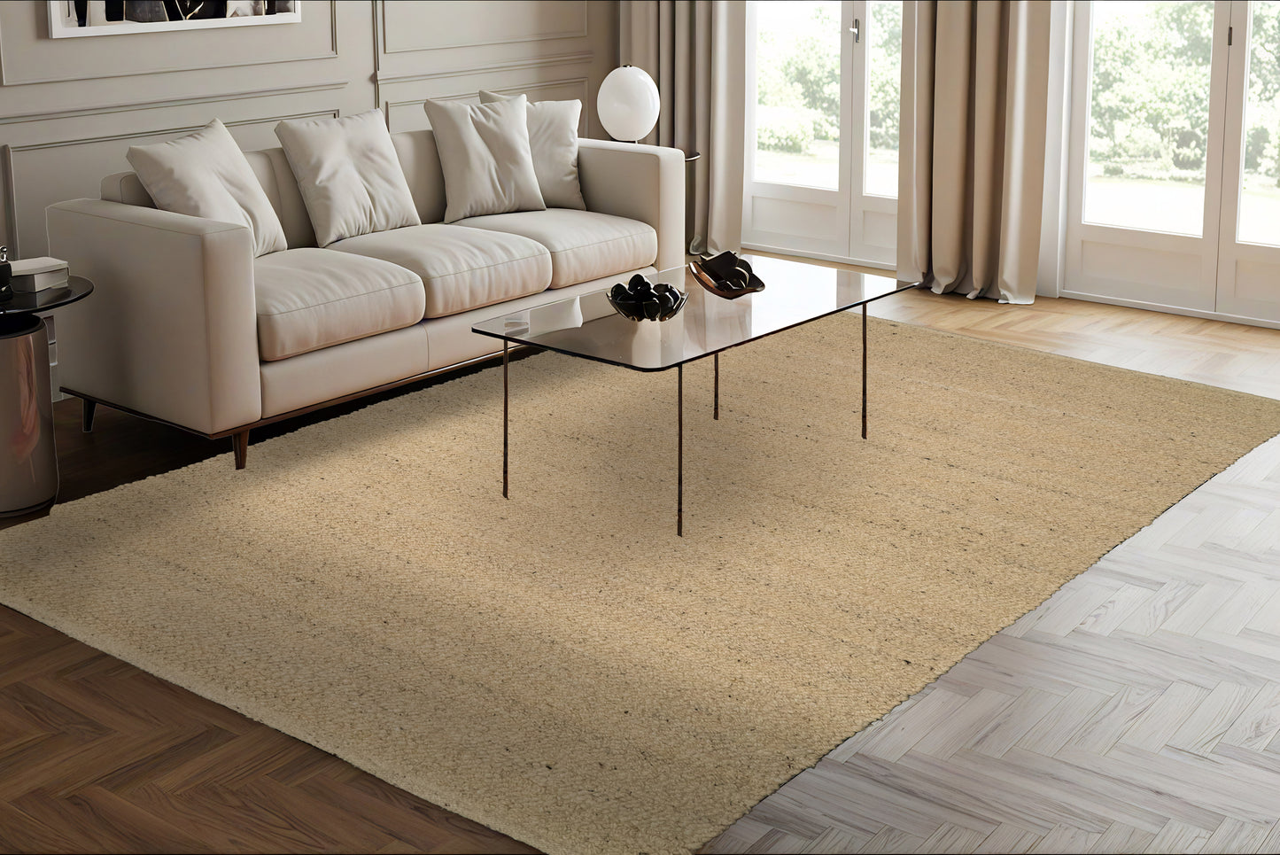 Bombay 9584-100 Cream Area Rug