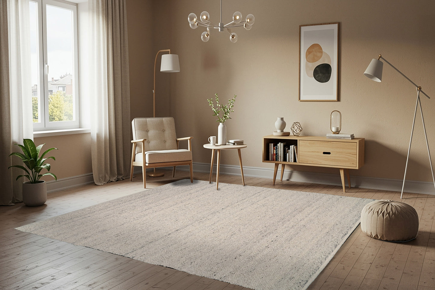 Bombay 9584-190 Silver Area Rug