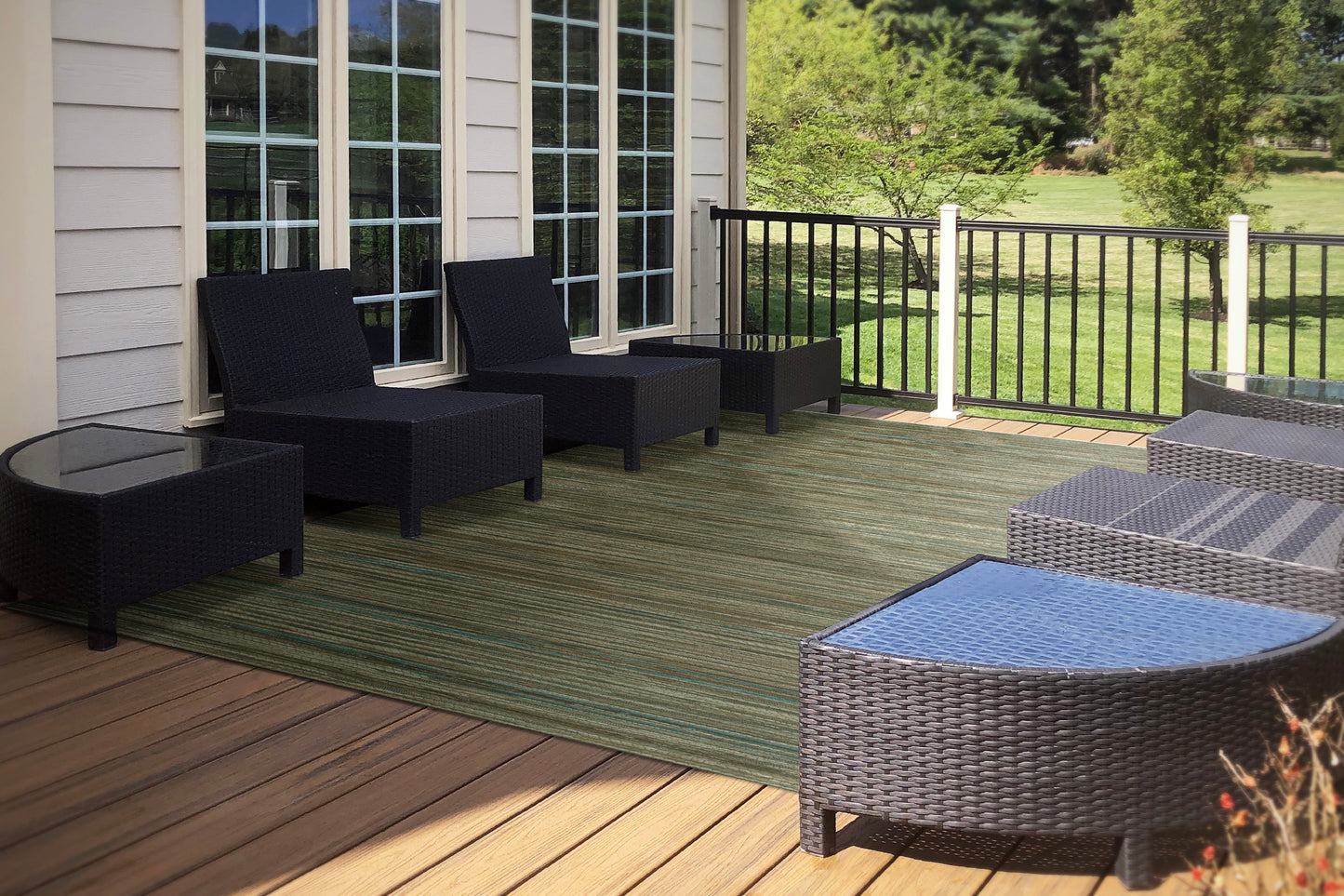 Brighton 8122-2001 Sage/Multi Area Rug