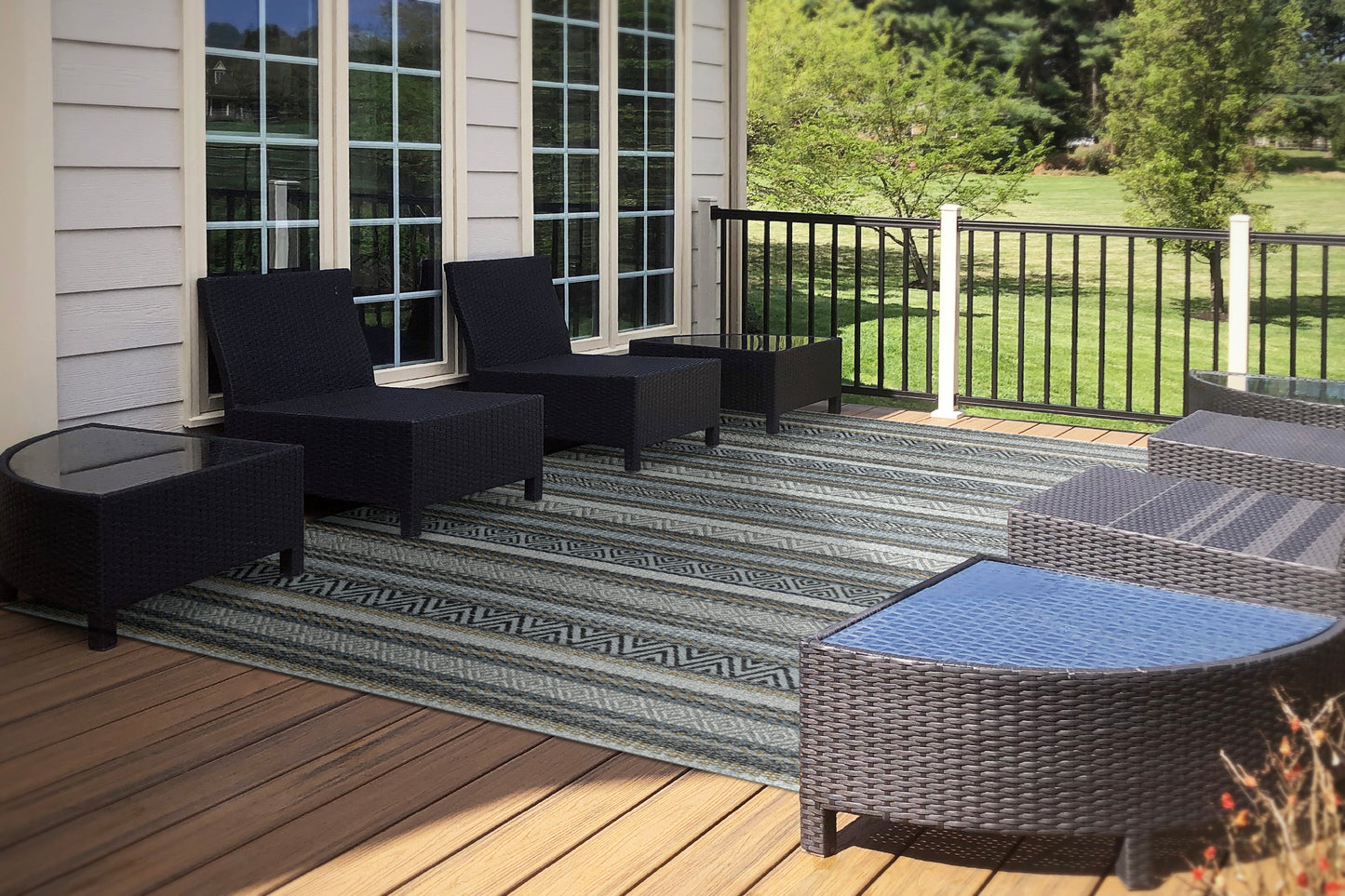 Brighton 8738-3043 Multi Area Rug