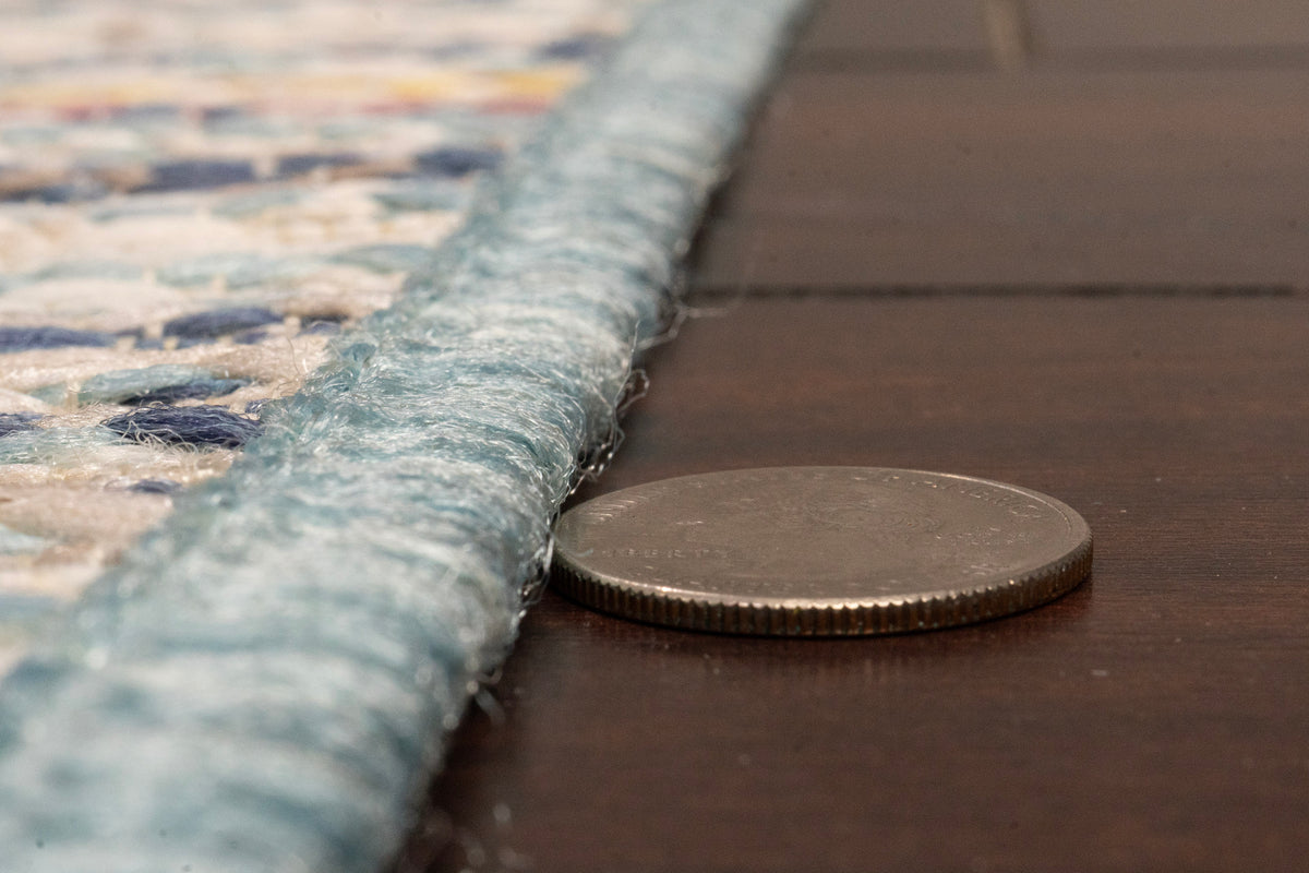Brighton 8160-5025 Blue Area Rug