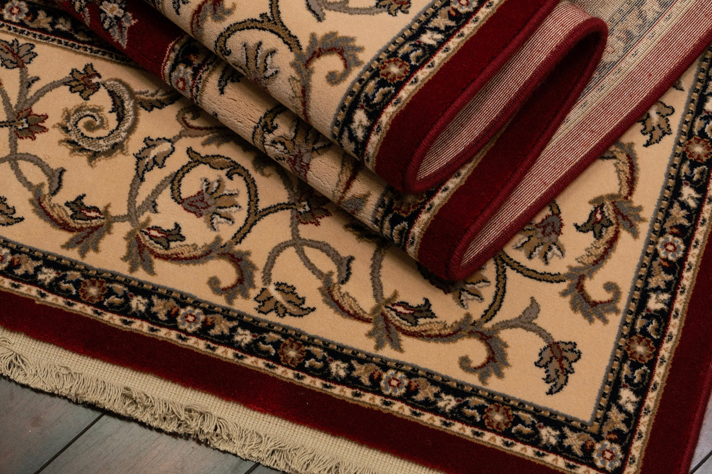 Brilliant 7201-330 Red Area Rug