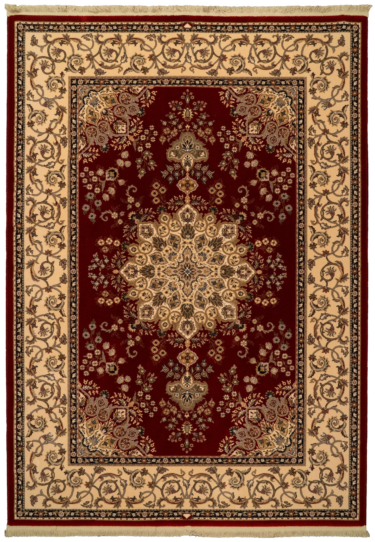 Brilliant 7201-330 Red Area Rug