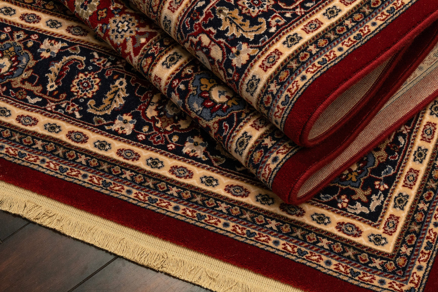 Brilliant 72240-330 Red Area Rug
