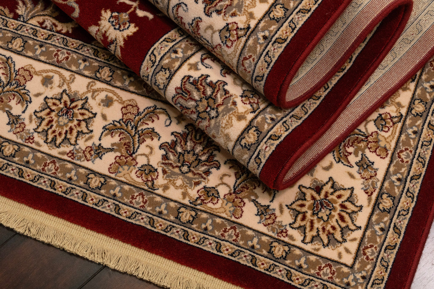 Brilliant 7226-330 Red Area Rug