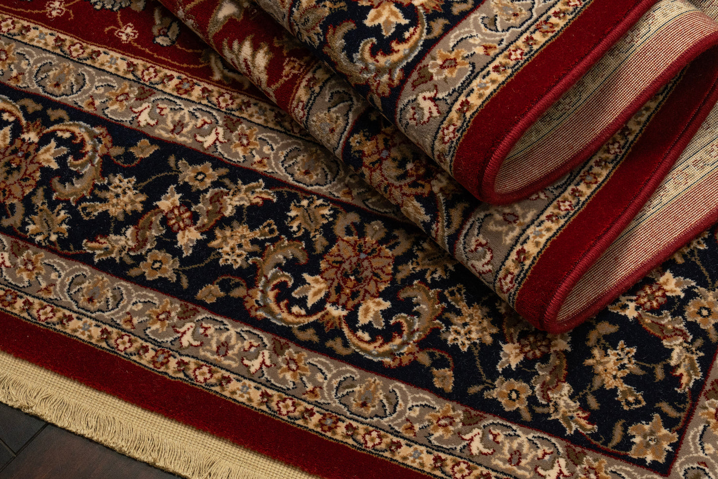 Brilliant 72284-331 Red Area Rug