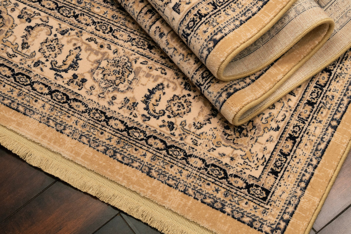 Brilliant 72407-501 Navy Area Rug