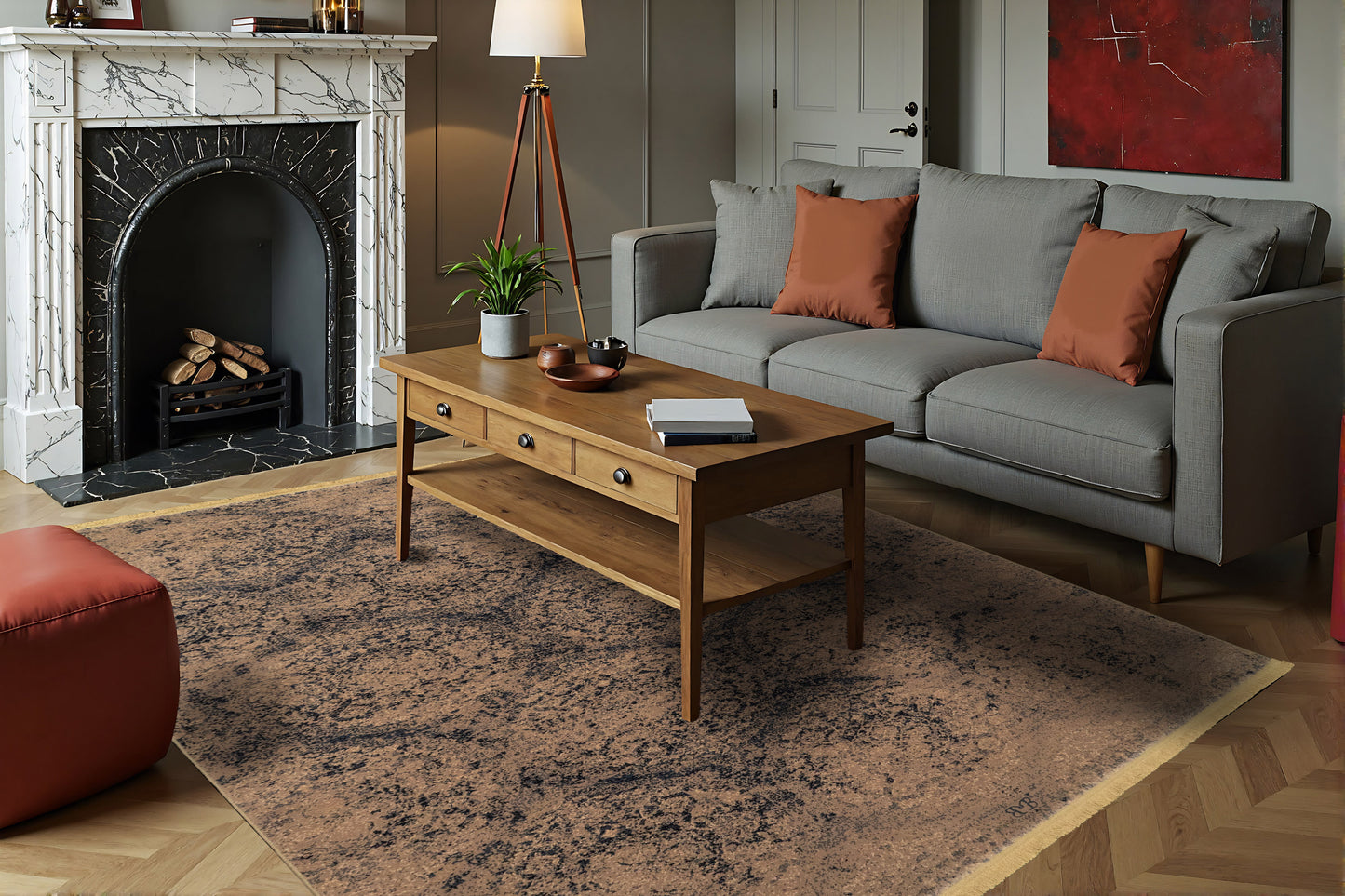 Brilliant 72413-900 Blue Area Rug
