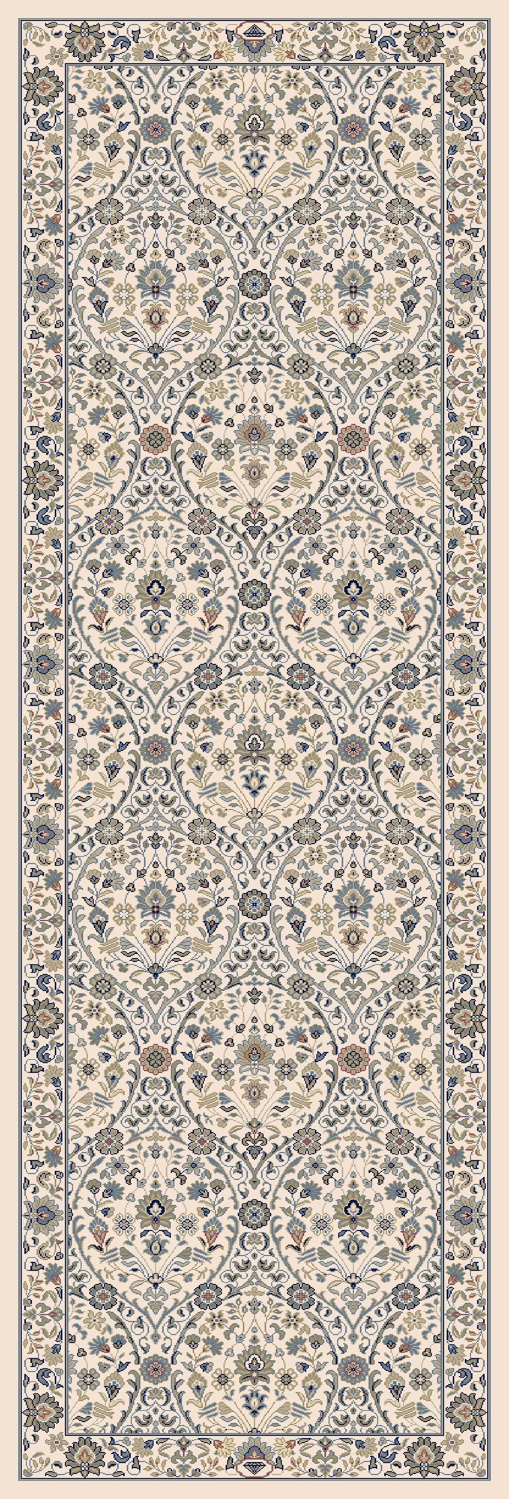 Brilliant 7278-101 Ivory Area Rug