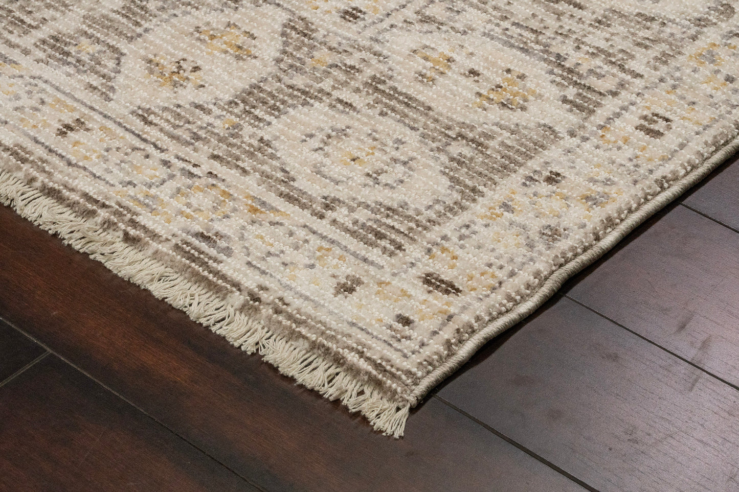 Calypso 13501-190 Ivory / Grey Area Rug