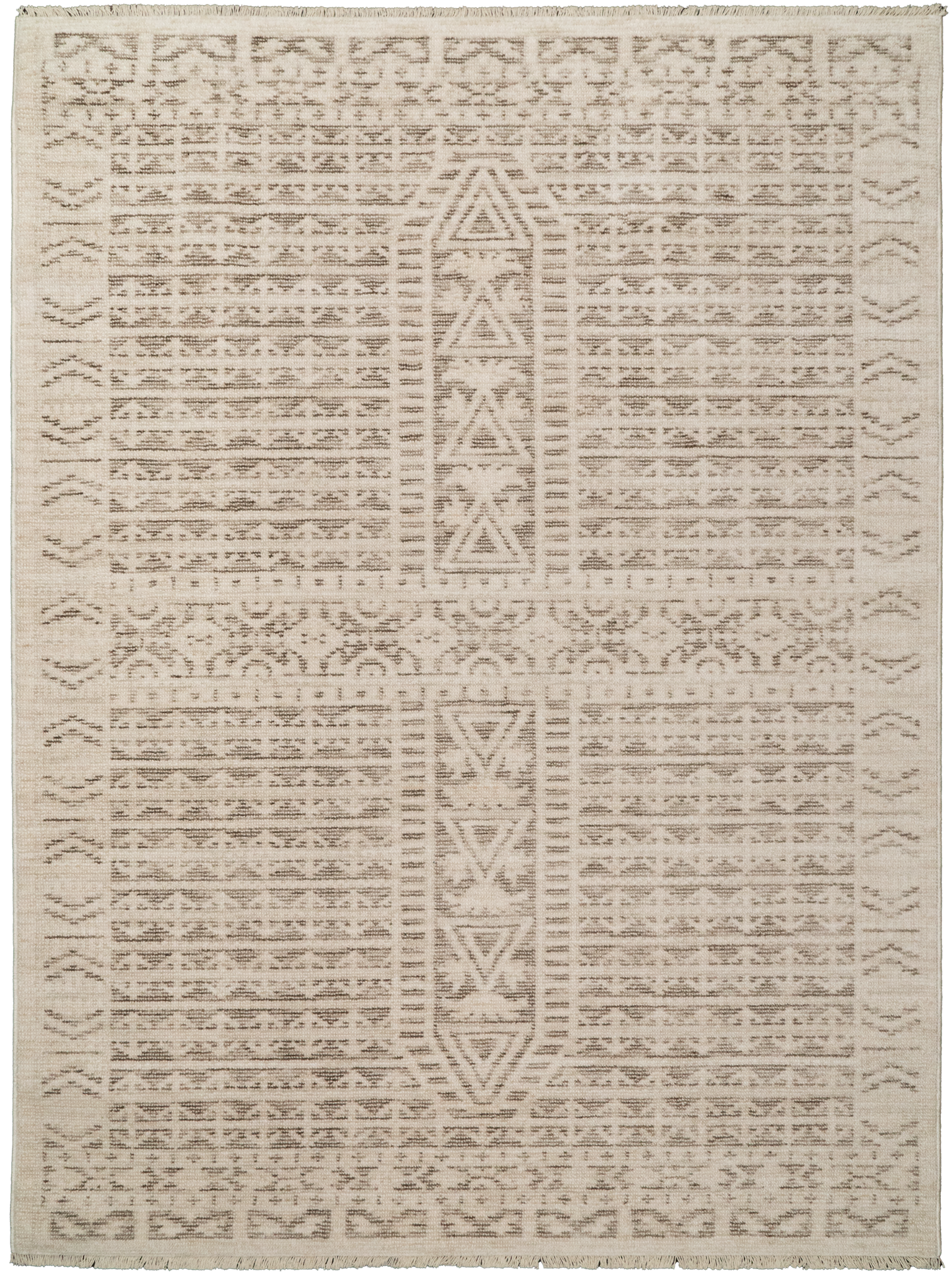 Calypso 13502-190 Ivory / Grey Area Rug