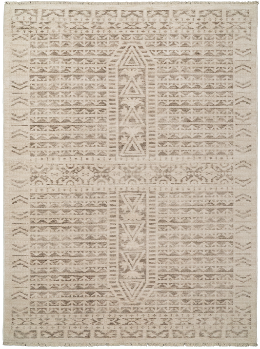 Calypso 13502-190 Ivory / Grey Area Rug