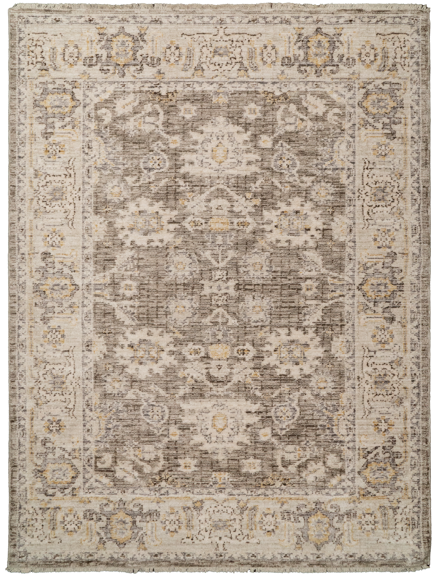 Calypso 13505-190 Ivory / Grey Area Rug
