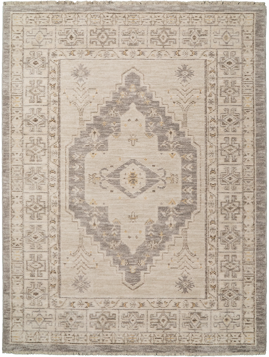 Calypso 13506-190 Ivory / Grey Area Rug