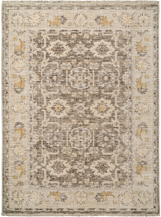 Calypso 13507-190 Ivory / Grey Area Rug